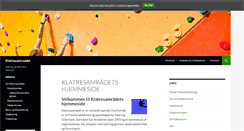 Desktop Screenshot of klatresamraadet.dk